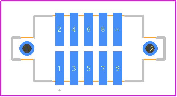 TFM-105-02-L-D-SN - SAMTEC PCB footprint - Other - Other - TFM-105-02-L-D-SN-1