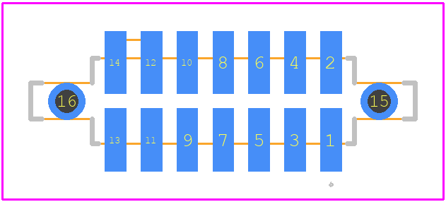 SFM-107-02-L-D-SN - SAMTEC PCB footprint - Other - Other - SFM-107-02-L-D-SN-2