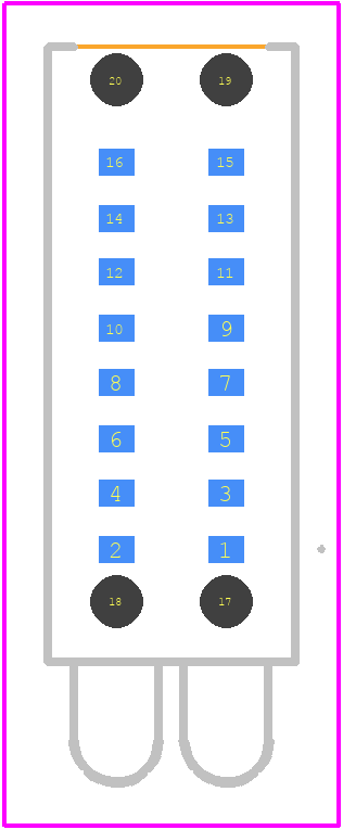 1071316 - Phoenix Contact PCB footprint - Other - Other - 1071316-3