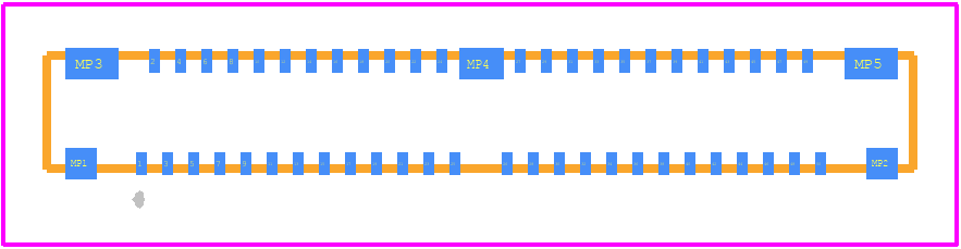 DF56C-50S-0.3V(51) - Hirose PCB footprint - Other - Other - DF56C-50S-0.3V(51)-1