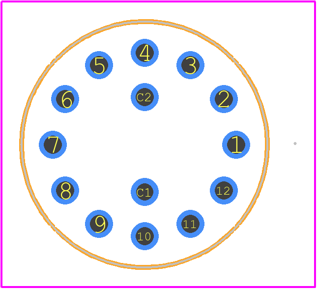 56P30-01-2-05N - Grayhill PCB footprint - Other - Other - 56P30-01-2-05N