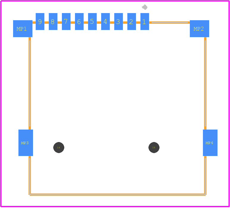 TF-15X15 - SOFNG PCB footprint - Other - Other - TF-15X15-4