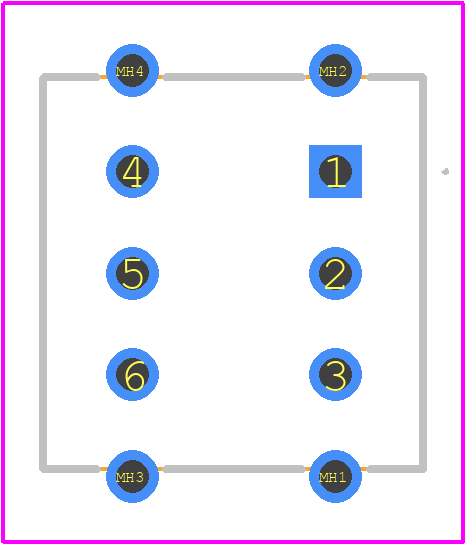A2SHBBC - NKK Switches PCB footprint - Other - Other - A2SHBBC-8