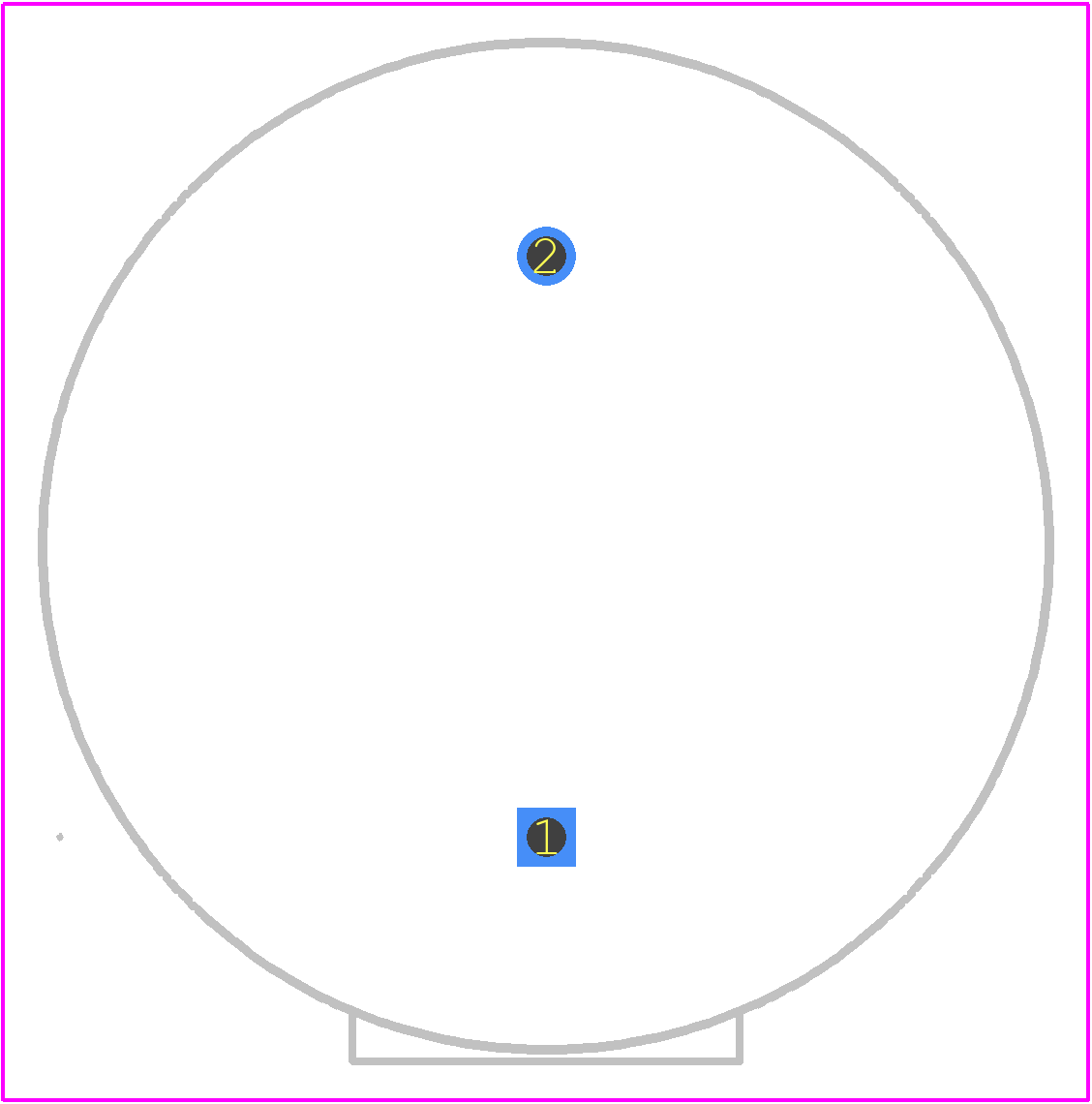 MAS803Q - Mallory Sonalert PCB footprint - Other - Other - MAS803Q-2