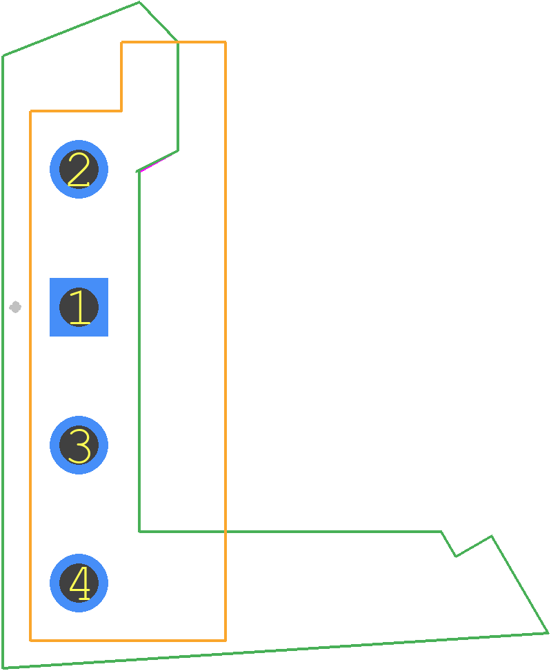 1477327 - Phoenix Contact PCB footprint - Other - Other - ICC25-TP2,5/4_R