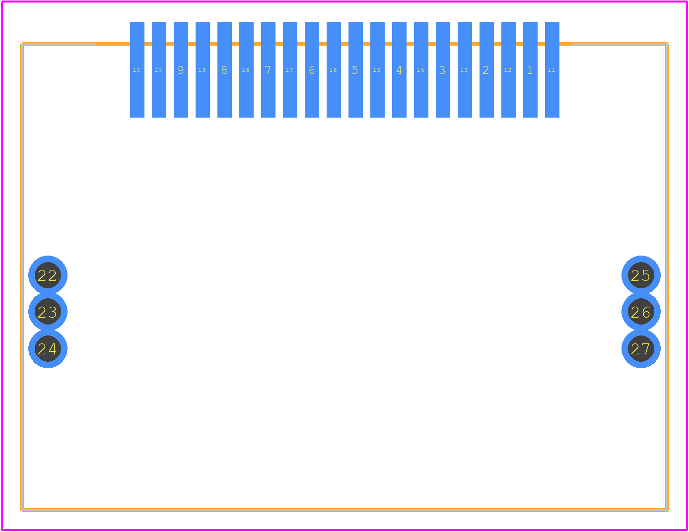 MX34R20HF4T - JAE PCB footprint - Other - Other - MX34R20HF4T-5