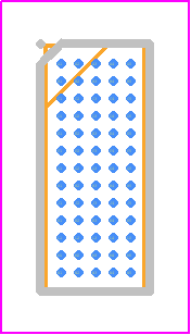 HX6538-A01TWA - HIMAX PCB footprint - BGA - BGA - WLCSP65_2026