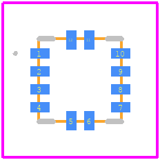 FXLN8361QR1 - STMicroelectronics PCB footprint - Other - Other - SOT1679-2_2026