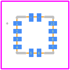FXLN8362QR1 - STMicroelectronics PCB footprint - Other - Other - SOT1679-2