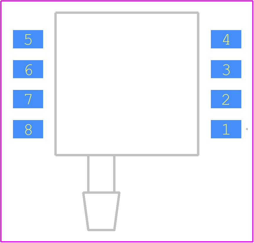 MPXV2050GP - STMicroelectronics PCB footprint - Other - Other - SOT1693-3 (Case 1369-01) 