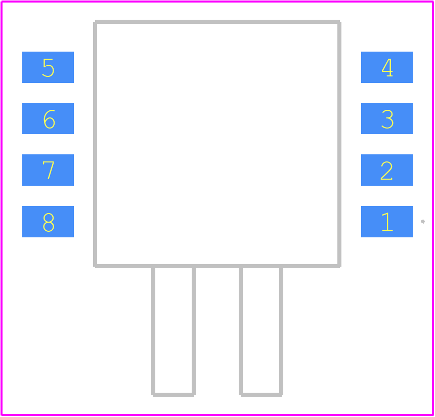 MPXV7007DP - STMicroelectronics PCB footprint - Other - Other - SOT1693-1(SO8)-13