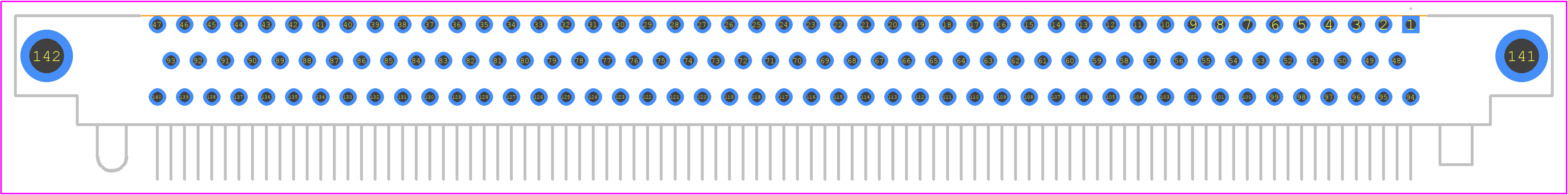 RM352-140-321-5500BN - Molex PCB footprint - Other - Other - RM352-140-321-5500BN-1