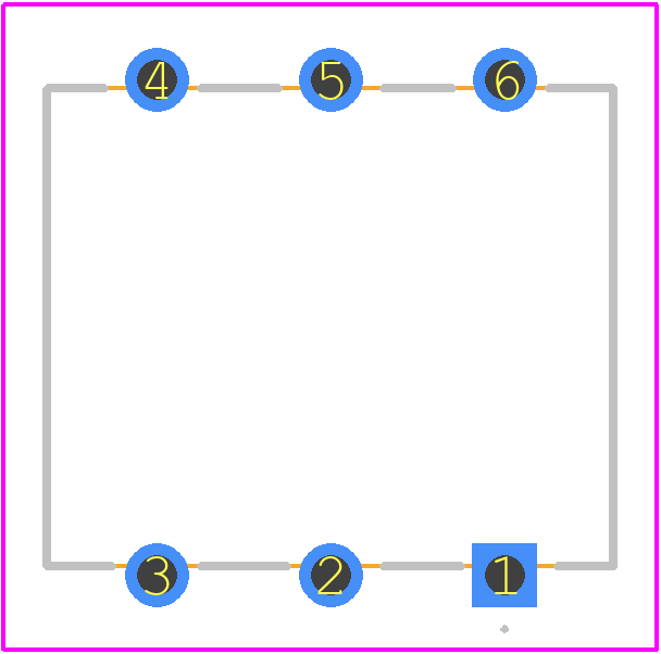 78ADH-3-FL0 - Bourns PCB footprint - Other - Other - 78ADH-3-FL0-2