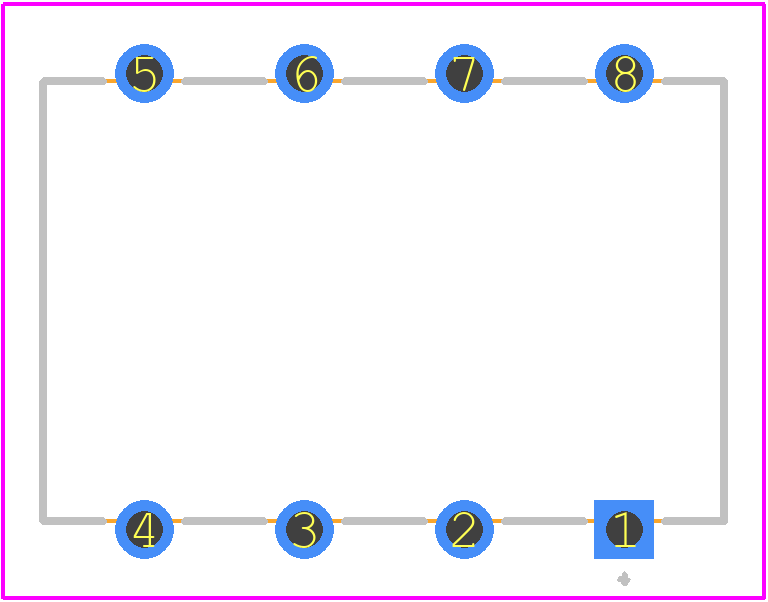 78ADH-4-FL0 - Bourns PCB footprint - Other - Other - 78ADH-4-FL0-3
