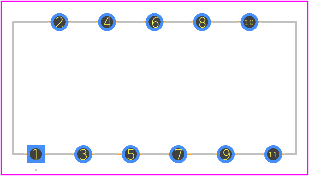 78ADH-6-ML0 - Bourns PCB footprint - Other - Other - 78ADH-6-ML0-1