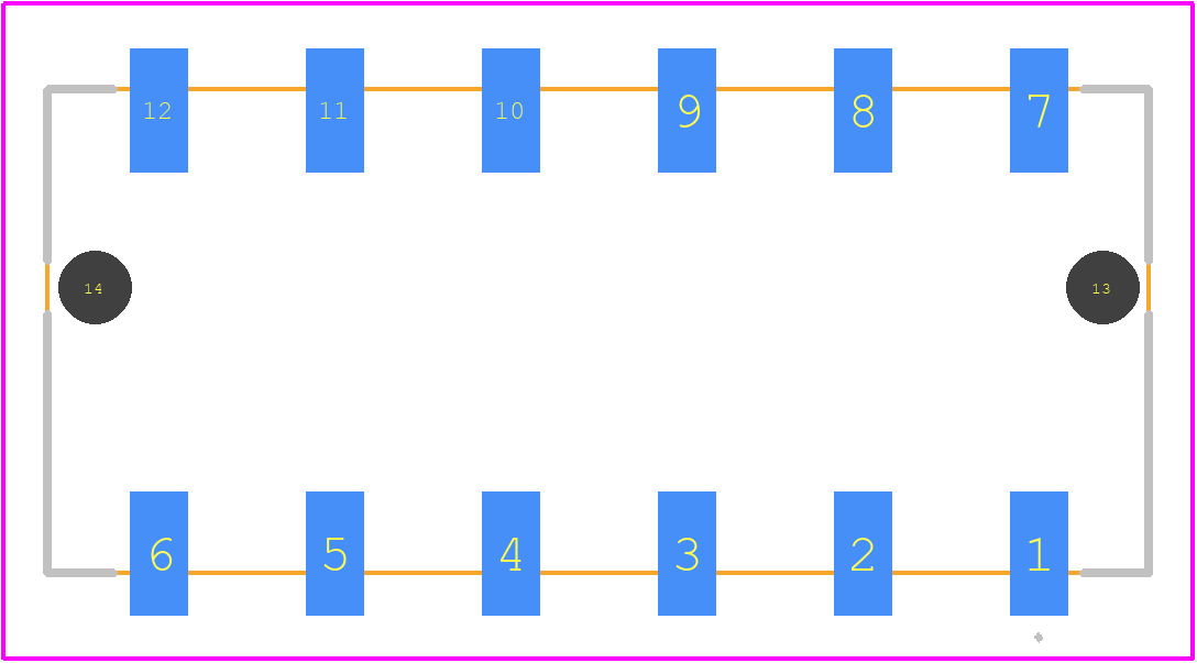 78ADJ-6-FL1 - Bourns PCB footprint - Other - Other - 78ADJ-6-FL1-1