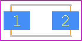 SMAJ3.3CA-TP - MCC PCB footprint - Diodes Moulded Non Polarised - Diodes Moulded Non Polarised - SMA_2026