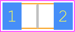 C1808X330KHGACAUTO - Yageo Group PCB footprint - Capacitor Chip Non-polarised - Capacitor Chip Non-polarised - 1808 / 4520