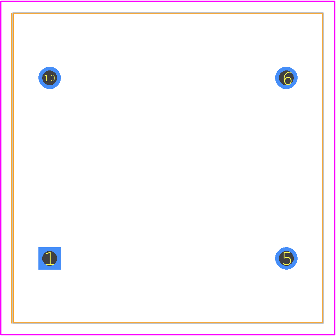 CME2425-3 - Triad Magnetics PCB footprint - Other - Other - CME2425-3-1