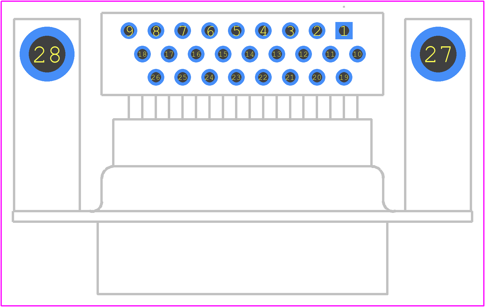 DD26S4R80T2S/AA - Positronic PCB footprint - Other - Other - DD26S4R80T2S/AA-2