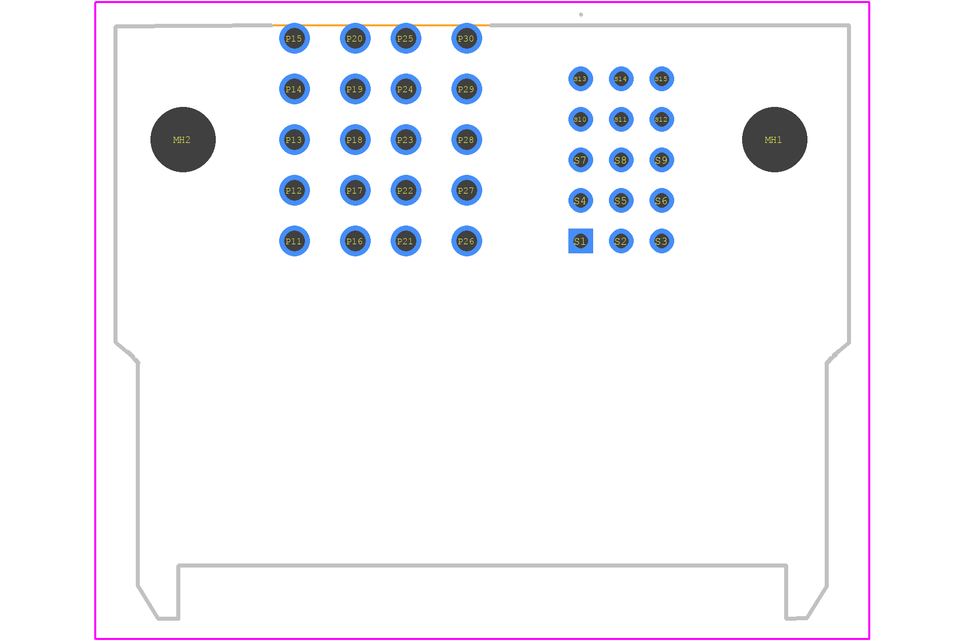 ET60T-D02-5-03-000-L-R1-S - SAMTEC PCB footprint - Other - Other - ET60T-D02-5-03-000-L-R1-S-3