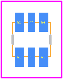 LB G6SP-BACB-35-47 - ams OSRAM PCB footprint - Other - Other - LB G6SP-BACB-35-47-3