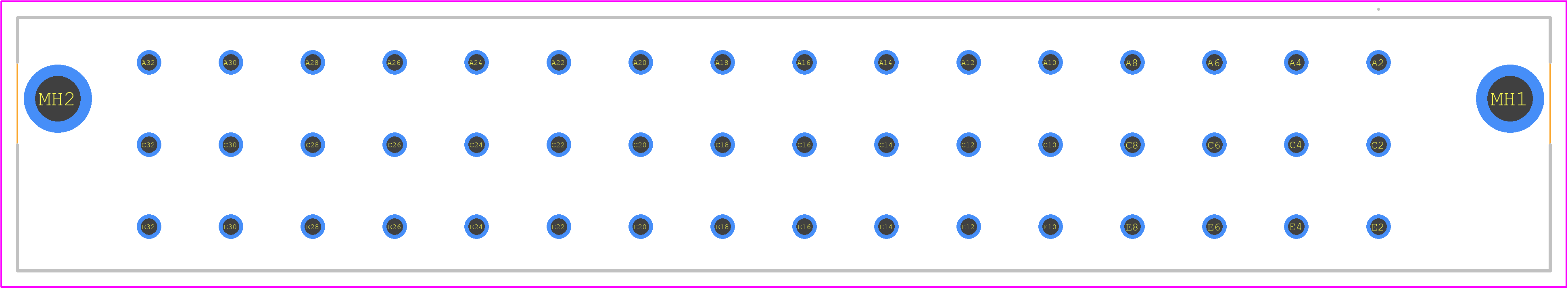 354661-E - TE Connectivity PCB footprint - Other - Other - 354661-E-1