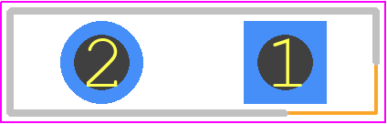 EDH130F-02/12.6 - Dinkle PCB footprint - Header, Vertical - Header, Vertical - EDH130F-02/12.6