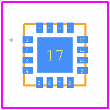 BGAP2D20AE6327XTSA1 - Infineon PCB footprint - Other - Other - PG-TSNP-16-13_2026-1.1
