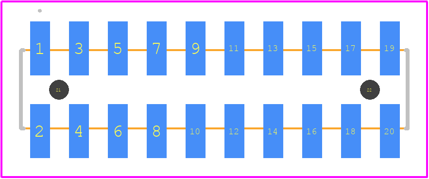0877590029 - Molex PCB footprint - Other - Other - 0877590029-1
