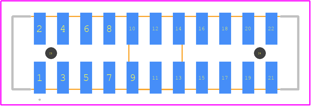 0878326072 - Molex PCB footprint - Other - Other - 0878326072-2