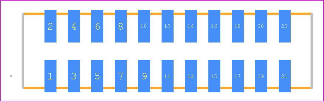 1511180522 - Molex PCB footprint - Other - Other - 1511180522
