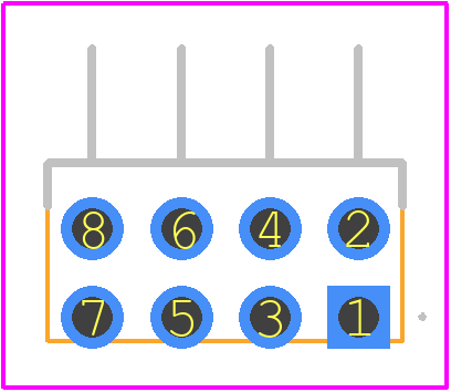 0877600856 - Molex PCB footprint - Other - Other - 0877600856-1