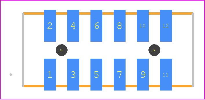 1511180762 - Molex PCB footprint - Other - Other - 1511180762