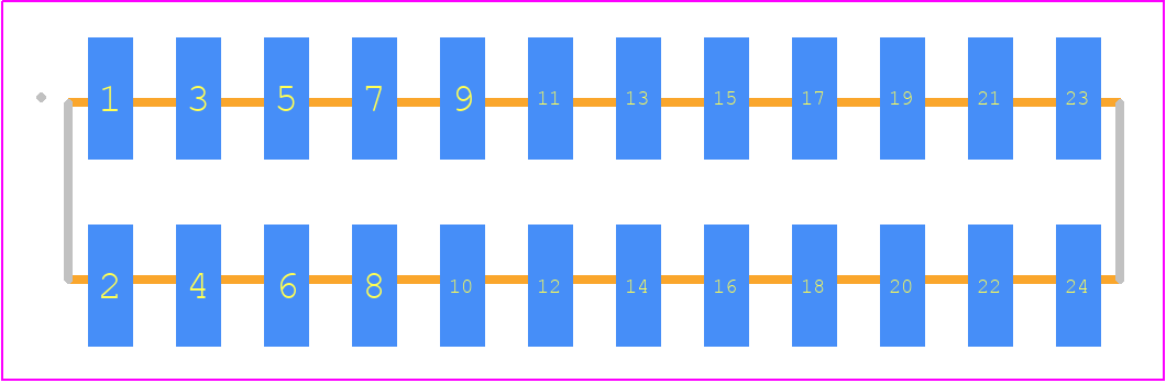 0877592464 - Molex PCB footprint - Other - Other - 0877592464