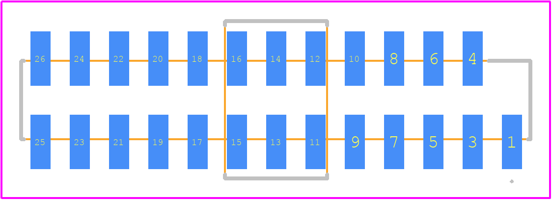 0877590004 - Molex PCB footprint - Other - Other - 0877590004-3