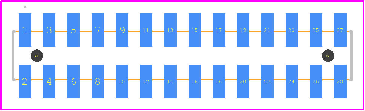 0877592851 - Molex PCB footprint - Other - Other - 0877592851-1