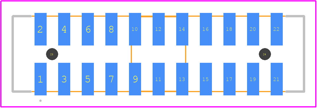 0878322272 - Molex PCB footprint - Other - Other - 0878322272-1