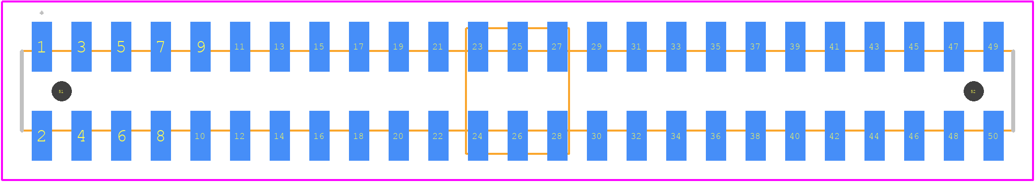 0877625034 - Molex PCB footprint - Other - Other - 0877625034-2