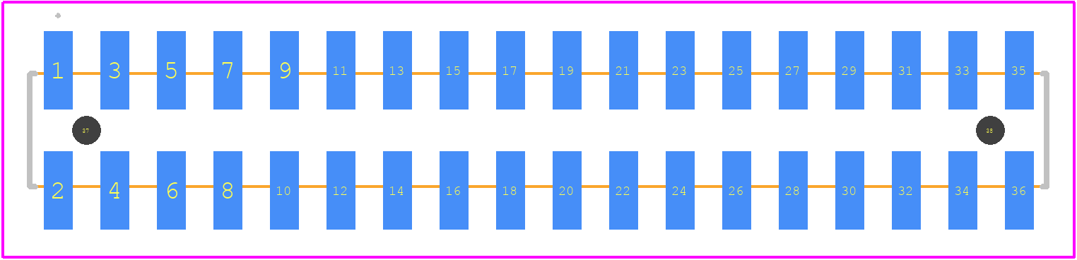 0877593651 - Molex PCB footprint - Other - Other - 0877593651-1