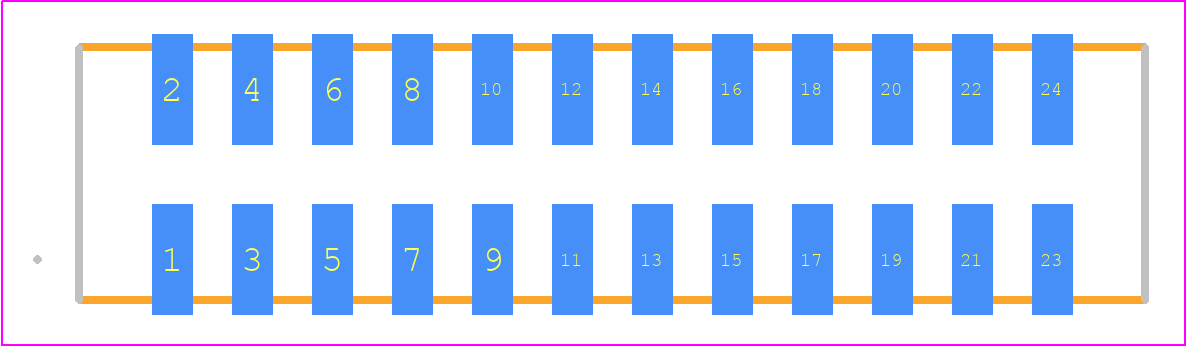 1511180524 - Molex PCB footprint - Other - Other - 1511180524