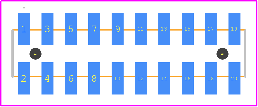 0877590028 - Molex PCB footprint - Other - Other - 0877590028-2