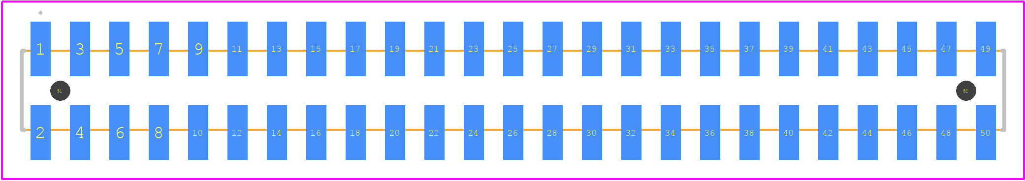 0877598503 - Molex PCB footprint - Other - Other - 0877598503-2