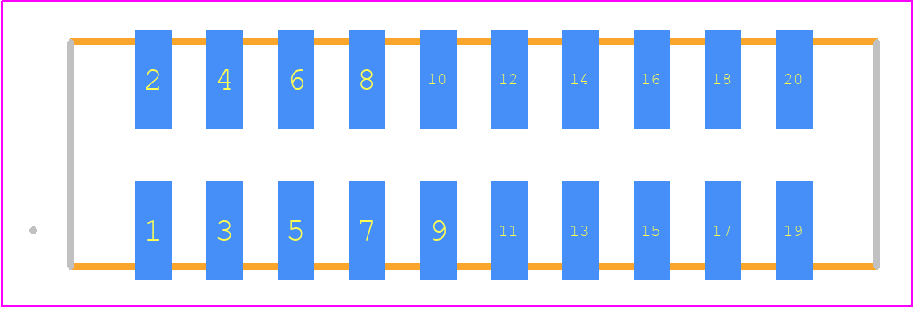 1511180720 - Molex PCB footprint - Other - Other - 1511180720