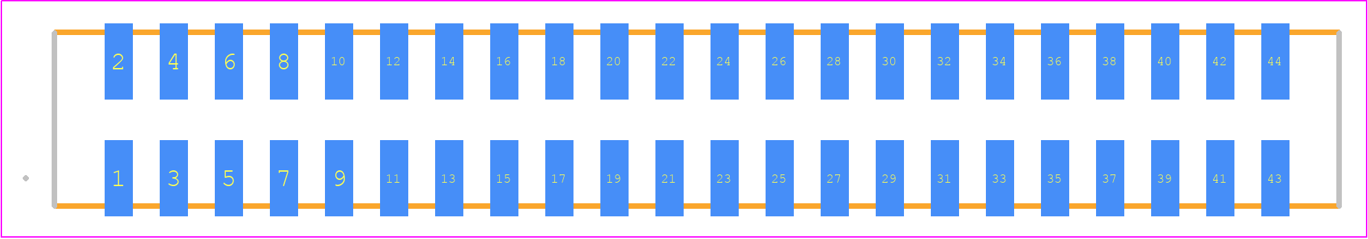 1511180744 - Molex PCB footprint - Other - Other - 1511180744