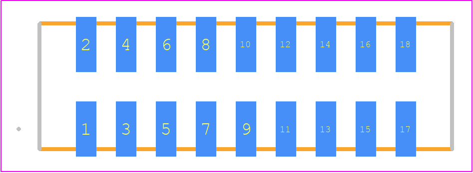 1511180718 - Molex PCB footprint - Other - Other - 1511180718
