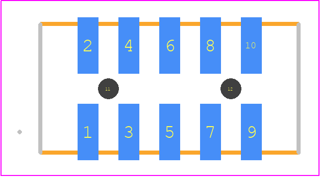 1511180460 - Molex PCB footprint - Other - Other - 1511180460