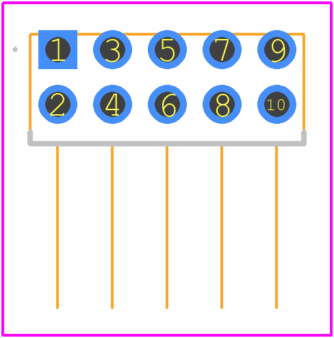 0877601046 - Molex PCB footprint - Other - Other - 0877601046-1