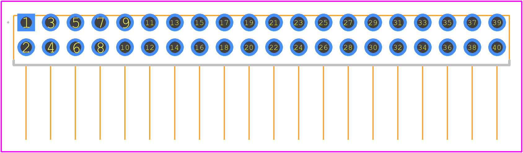 0877604046 - Molex PCB footprint - Other - Other - 0877604046-2