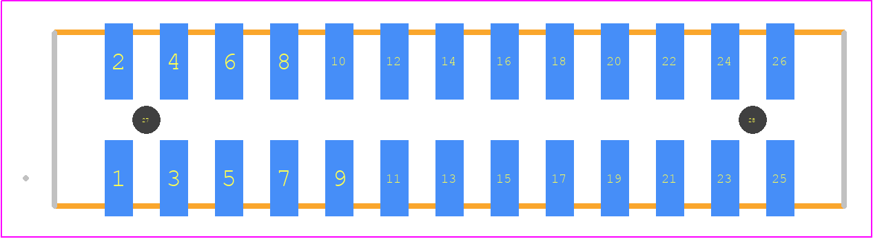 1511180776 - Molex PCB footprint - Other - Other - 1511180776